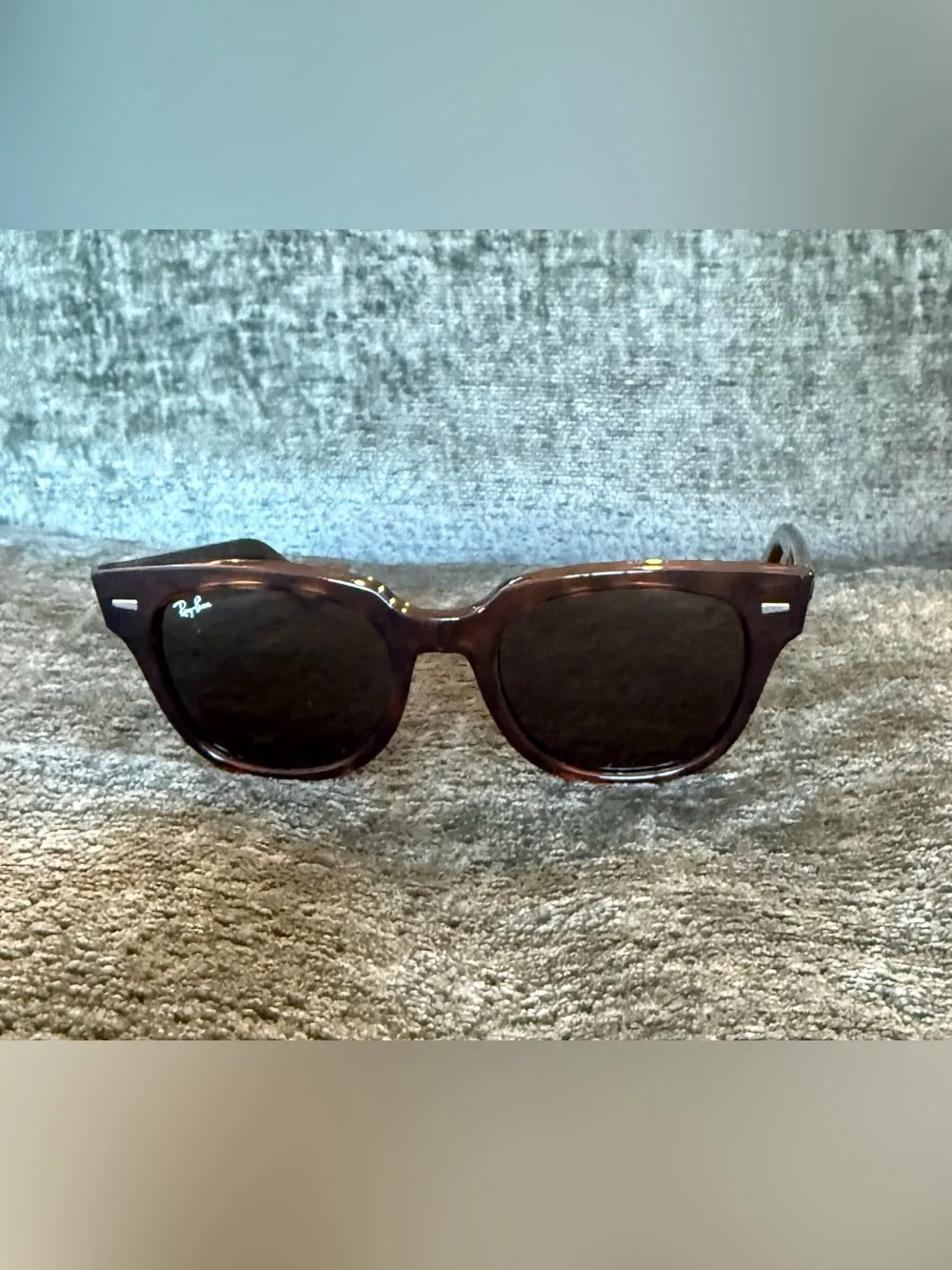 Ray-Ban Brown Tortoiseshell Wayfarer-Style Sunglasses